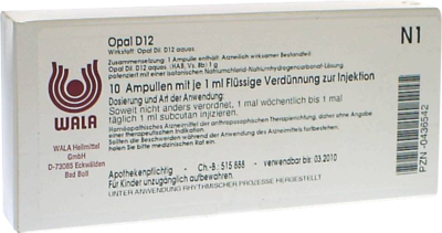OPAL D 12 Ampullen