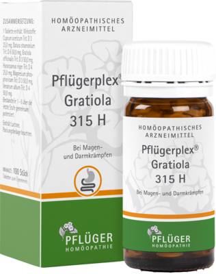 PFLÜGERPLEX Gratiola 315 H Tabletten