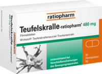 TEUFELSKRALLE-RATIOPHARM Filmtabletten