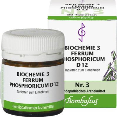 BIOCHEMIE 3 Ferrum phosphoricum D 12 Tabletten