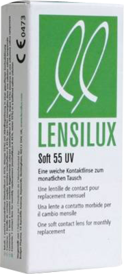 LENSILUX 55 UV -1,00 dpt weiche Monatslinse