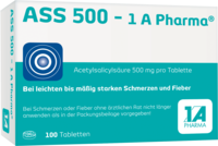 ASS 500-1A Pharma Tabletten