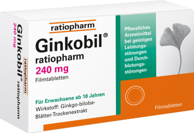 GINKOBIL-ratiopharm 240 mg Filmtabletten