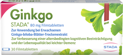 GINKGO STADA 80 mg Filmtabletten