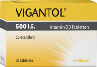 VIGANTOL 500 I.E. Vitamin D3 Tabletten