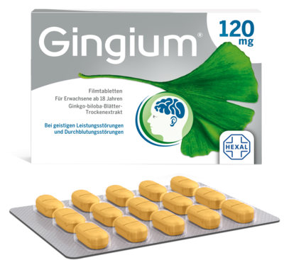 GINGIUM 120 mg Filmtabletten