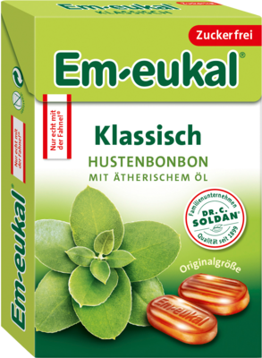 EM-EUKAL Bonbons klassisch zuckerfrei Box