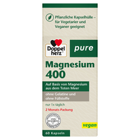 DOPPELHERZ Magnesium 400 pure Kapseln