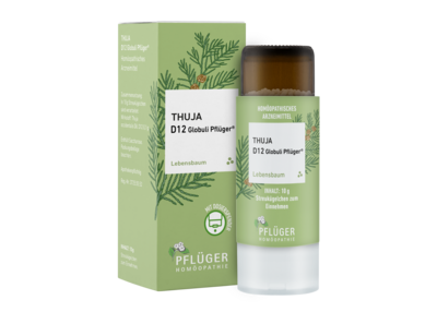 THUJA D 12 Globuli Pflüger Dosierspender